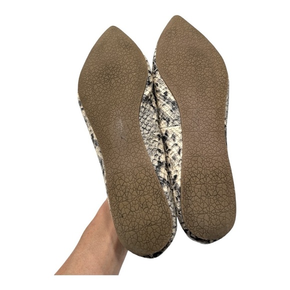 Steve Madden Feather Loafer Snake Print Size 11 M - Picture 10 of 11